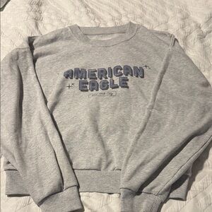 American Eagle Outfitters Gray Sweatshirt